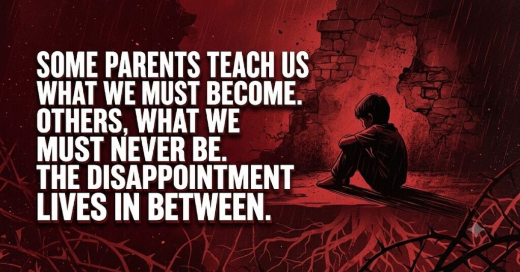 disappointment quote about bad parents